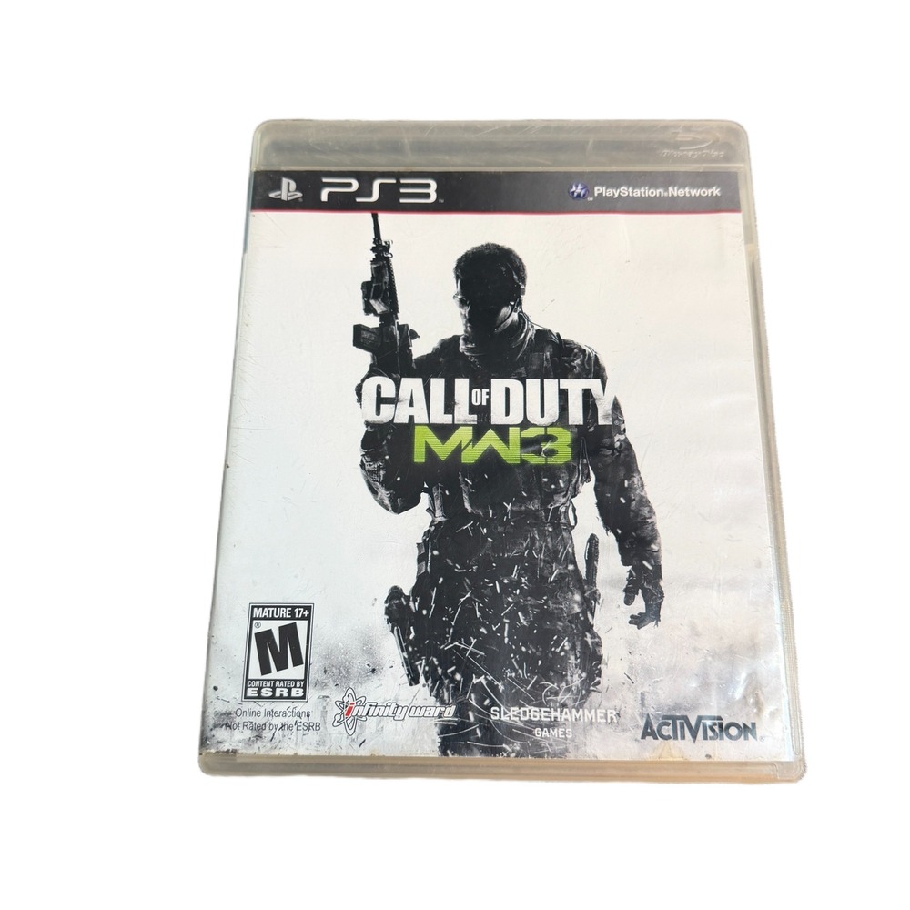 Call of Duty Modern Warfare 3 MW3 Sony PlayStation 3‎ PS3 Activision 2011 Game